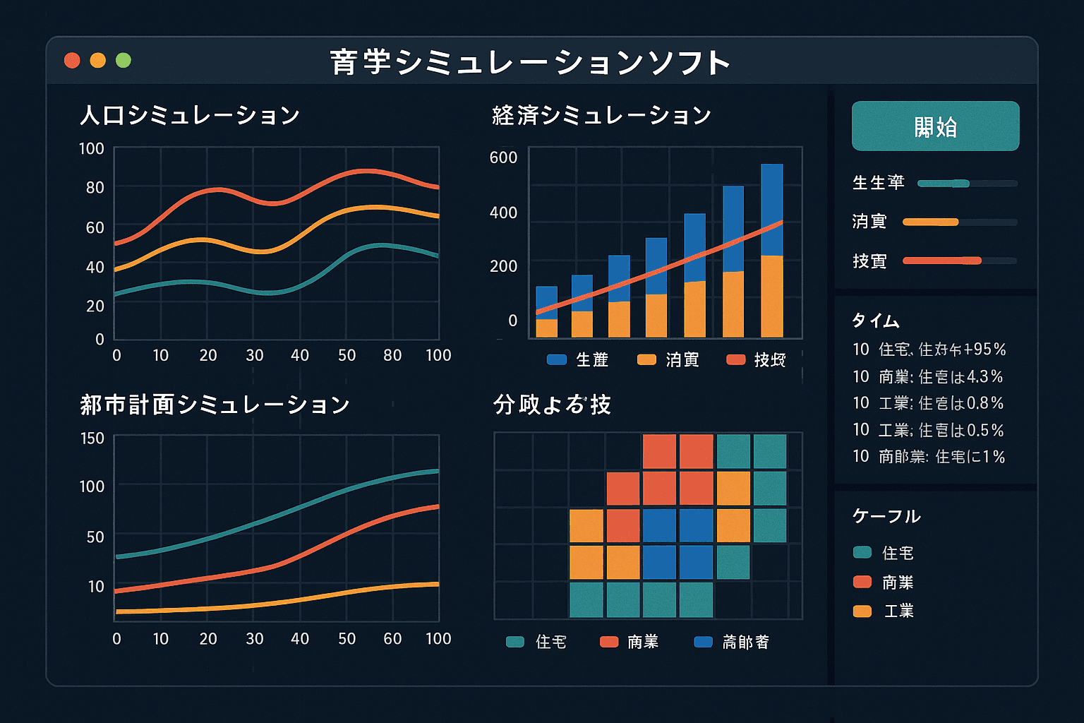 社会シミュレーション